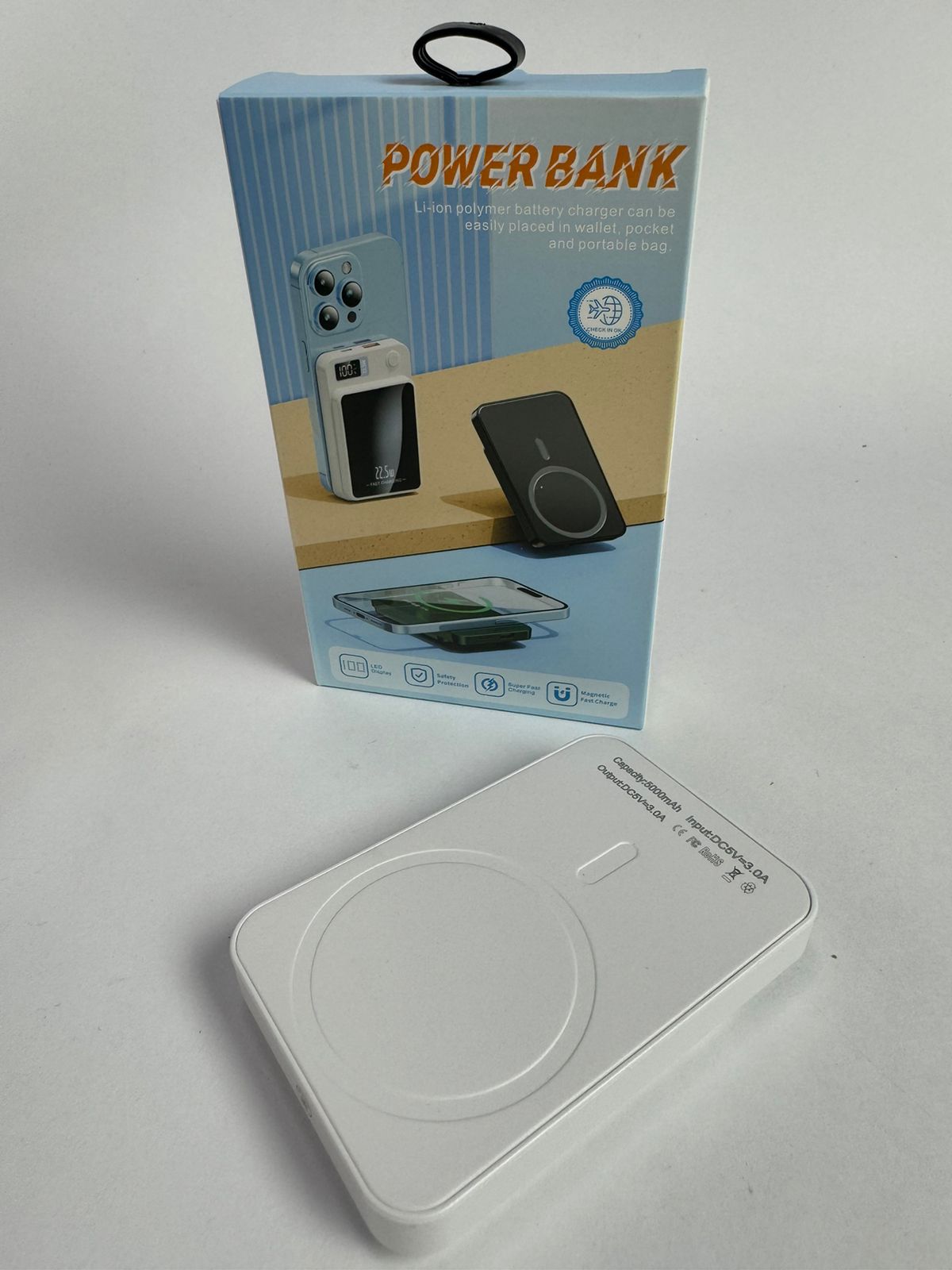 Power Bank Led MagSafe Bateria